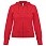 Толстовка женская Hooded Full Zip красная