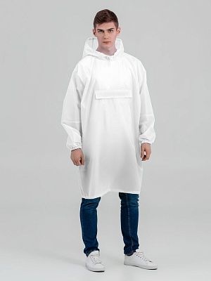 Дождевик-анорак Alatau, белый