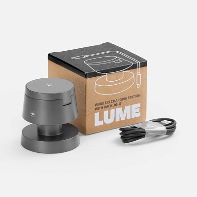 Станция беспроводной зарядки с подсветкой Lume