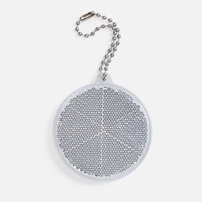 Пешеходный светоотражатель с цепочкой «Круг»