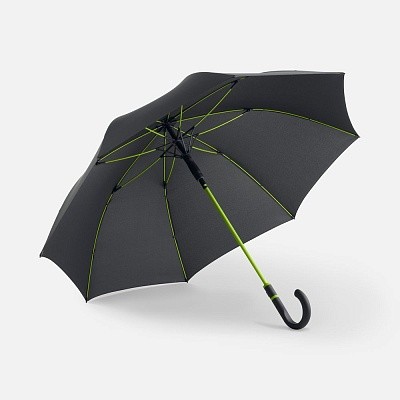 Зонт-трость с цветными спицами Color Style, зеленое яблоко