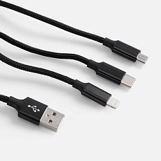 Кабель Triple Charge в футляре ver.2