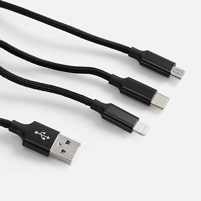 Кабель Triple Charge в футляре ver.2