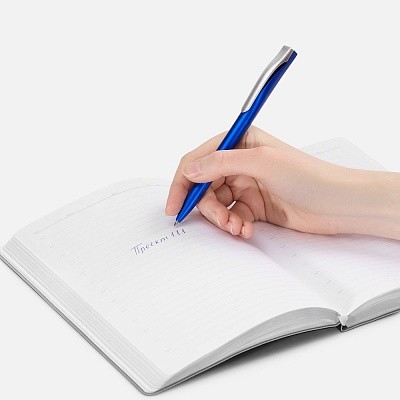 Ручка шариковая Pin Silver