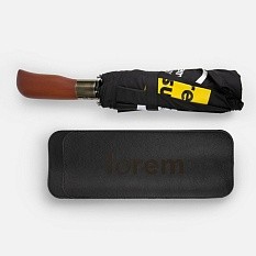 Зонт складной Cloudburst в подарочной упаковке