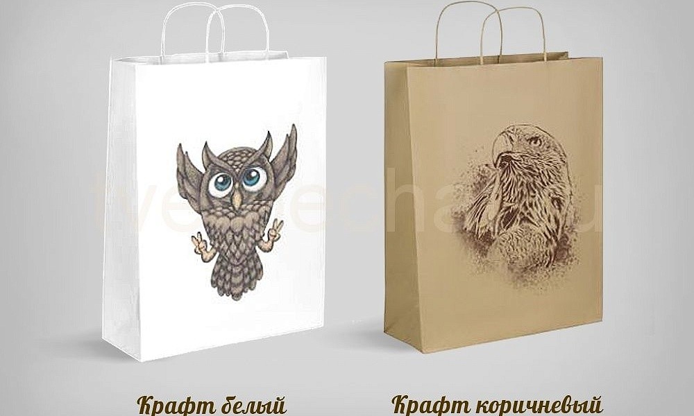 Пакеты с логотипом