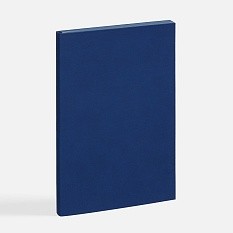 Ежедневник Flat, недатированный, синий
