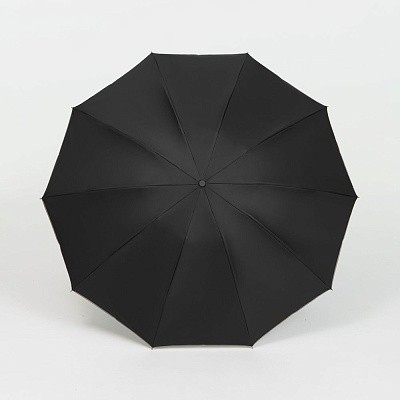 Зонт обратного сложения с ручкой-карабином Foldberry