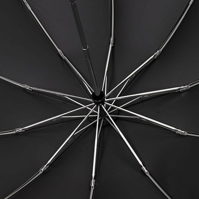 Зонт обратного сложения с ручкой-карабином Foldberry