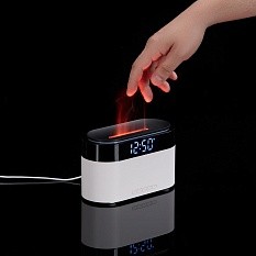 Увлажнитель-ароматизатор с часами и подсветкой ClockWave