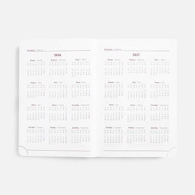 Ежедневник Faro, датированный