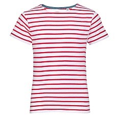 Футболка детская Miles Kids белая с красным