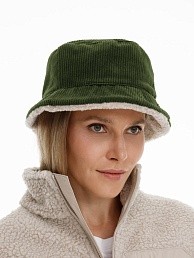 Панама Bucket двусторонняя утепленная