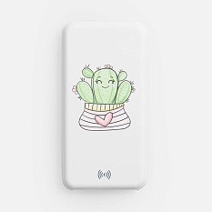 Аккумулятор с беспроводной зарядкой All Day Wireless, 10000 мАч