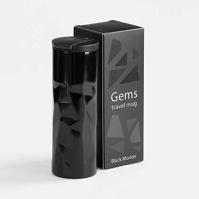 Термостакан Gems Black Morion