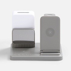 Зарядная станция с электронными часами и подсветкой Large Charge ver.3