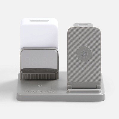 Зарядная станция с электронными часами и подсветкой Large Charge ver.3