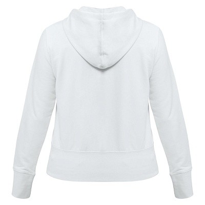 Толстовка женская Hooded Full Zip белая