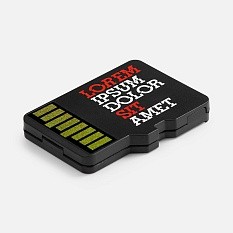 Органайзер для карт памяти и SIM с кардридером Multitask