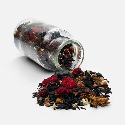 Чай «Сокочай», черный с соком ананаса с вишней