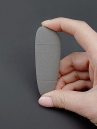 Флешка Pebble Universal, USB 3.0, серая