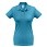 Рубашка поло женская ID.001 бирюзовая