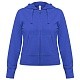 Толстовка женская Hooded Full Zip ярко-синяя