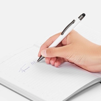 Ручка шариковая Atento Soft Touch со стилусом