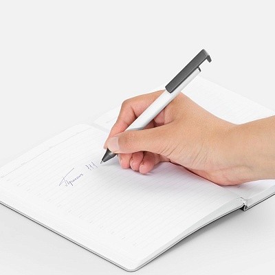 Ручка шариковая Standic с подставкой для телефона