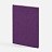 Ежедневник Flat, недатированный, фиолетовый