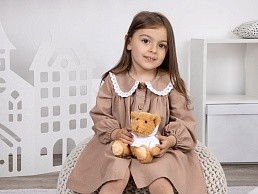 Мягкая игрушка «Мишка Cuddleton» в белом худи