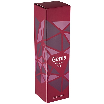 Термос Gems Red Rubine
