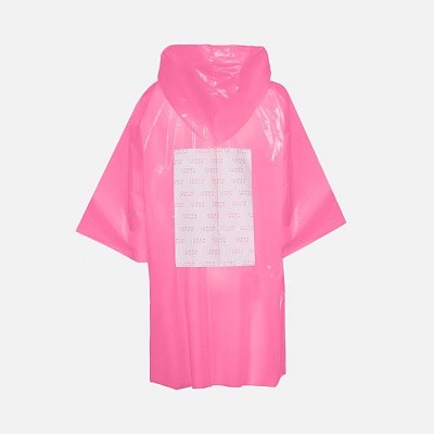 Дождевик-плащ CloudTime с печатью в один цвет на заказ