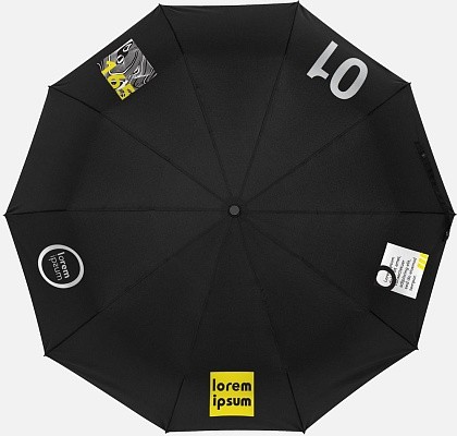 Зонт складной Cloudburst в подарочной упаковке