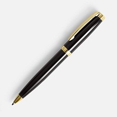 Ручка шариковая Letra Gold, глянцевая