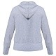 Толстовка женская Hooded Full Zip серый меланж