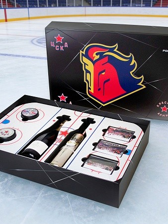 Подарочные коробки для клуба "ЦСКА"