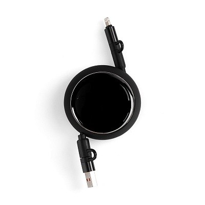 Складной кабель с переходниками pocketCoil