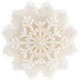 Свеча Snowflame 1, белая