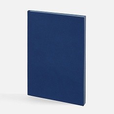 Ежедневник Flat, недатированный, синий