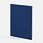 Ежедневник Flat, недатированный, синий
