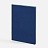 Ежедневник Flat, недатированный, синий