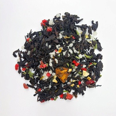 Чай «Сокочай», черный с соком ананаса, клубникой, мятой