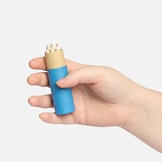 Набор цветных карандашей Kiddo с точилкой