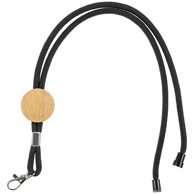 Шнурок для бейджа Tube Wood