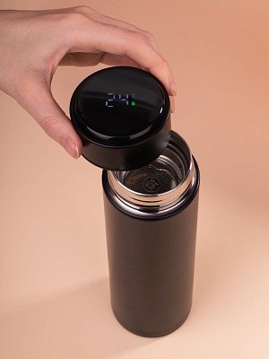 Смарт-бутылка с заменяемой батарейкой Long Therm