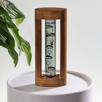 Термометр «Галилей» в деревянном корпусе