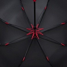 Зонт-трость Hidecolor с цветными спицами
