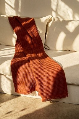 Плед вафельный Elenglect