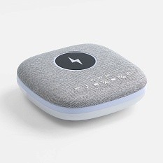 Bluetooth колонка с беспроводной зарядкой и подсветкой Terrafonic